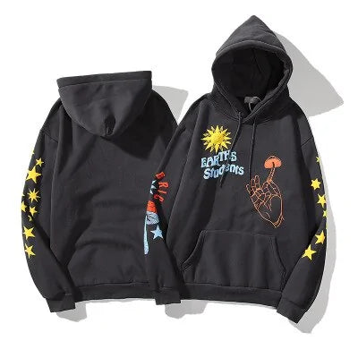 Men's Graffiti Letter Hoodies