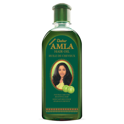 Dabur Amla Hair Oil for Healthy Hair and Moisturized Scalp, for Men and Women, Indian Bio Oil for Hair, Natural Care for Beautiful Hair (200ml) Herbal 6.76 Fl Oz (Pack of 1)