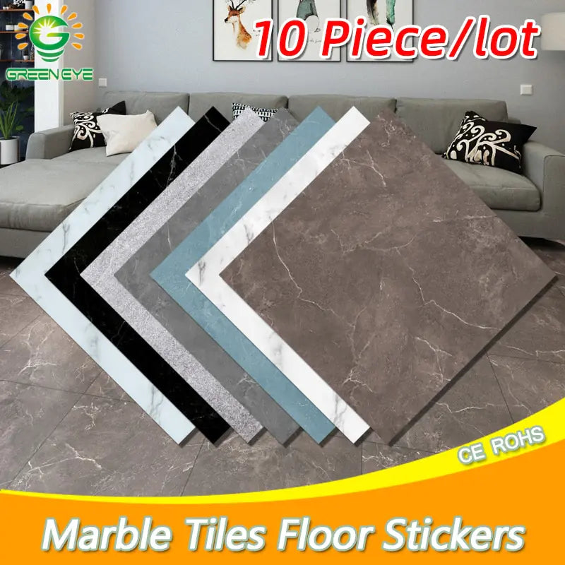 Thick Self-Adhesive Marble Floor Stickers