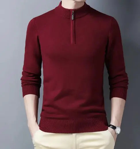 Men's Zipper Sweater