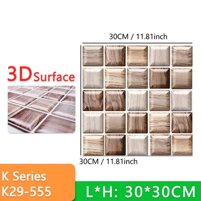 Thick Self-Adhesive Marble Floor Stickers