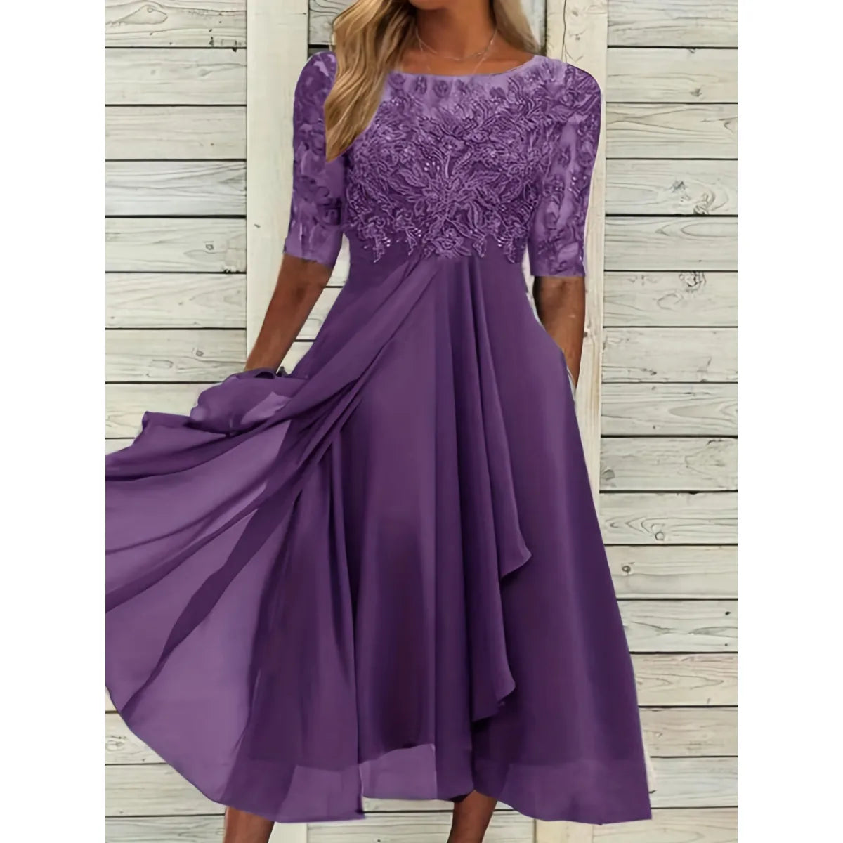 Women's Spring And Summer Bridesmaid Evening Dress