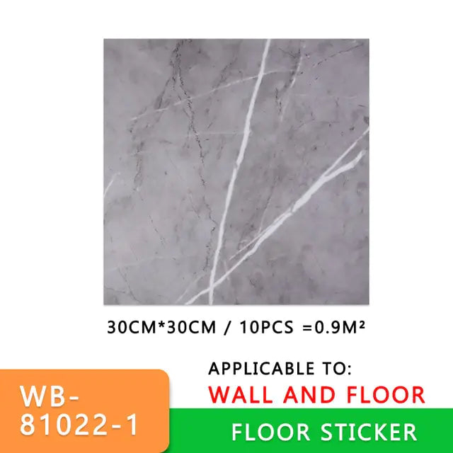 Thick Self-Adhesive Marble Floor Stickers