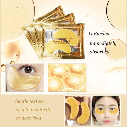 Crystal Collagen Gold Eye Mask Beauty Patches