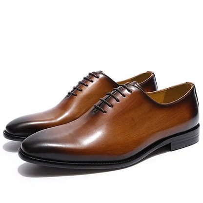 Men's Leather Oxford Shoes