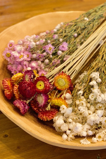 Captured Beauty Dried Flower Bunch