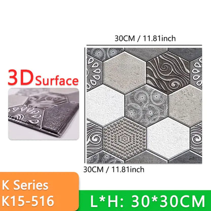 Thick Self-Adhesive Marble Floor Stickers