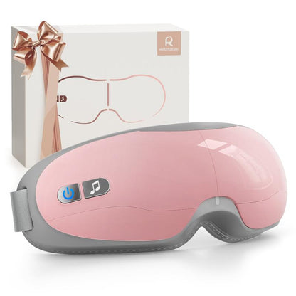 Restnature Eye Massager - Eye Massager with Heat Music, Birthday Gifts for Women Mom, Eye Care Relaxation Self Care Christmas Gifts for Women, Reduce Eye Strain