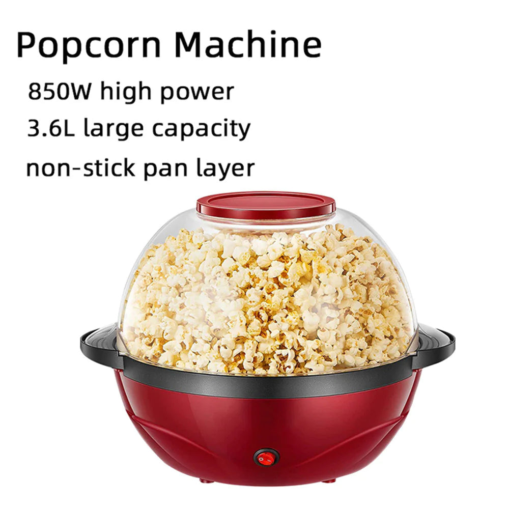 850W Electric Popcorn Machine