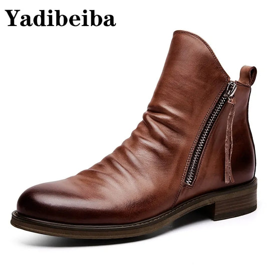 Men's Leather Boots