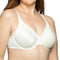 Vanity Fair Women's Beauty Back Smoothing Minimizer Bra, Minimizes Bust Line up to 1.5", Non Padded Cups up to H 36D White Coconut Lace