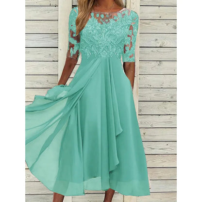 Women's Spring And Summer Bridesmaid Evening Dress