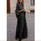 Women's V-Neck Batwing Sleeve Maxi Dress