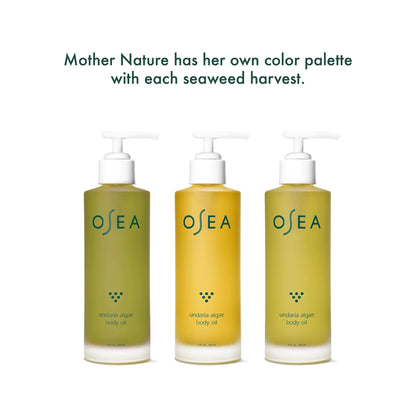 OSEA Undaria Algae™ Body Oil 5 oz - After Shower Body Oil - Non-Greasy Body Serum & Fast Absorbing Skincare - Clean Beauty & Vegan Seaweed Body Moisturizer for Dry Skin 5 Fl Oz (Pack of 1)