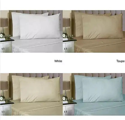 Dream Maker Luxurious Soft 100% Egyptian Cotton Bed Sheets 4 pc Set