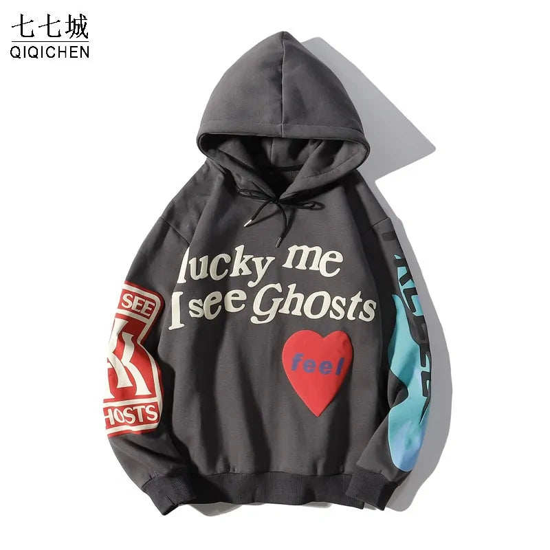 Men's Graffiti Letter Hoodies